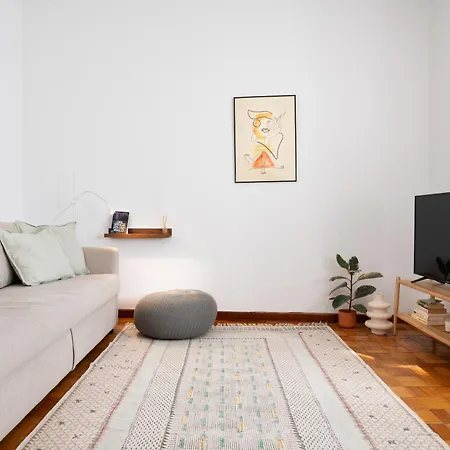 ! Bright 2br Hammock Flat ! Praca Da Republica * Porto